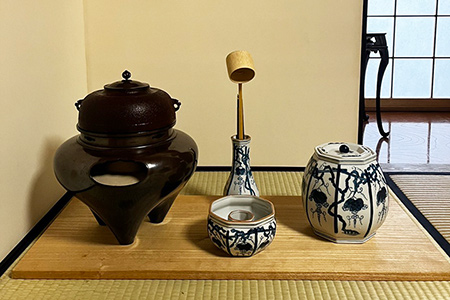 10月最後のお茶事